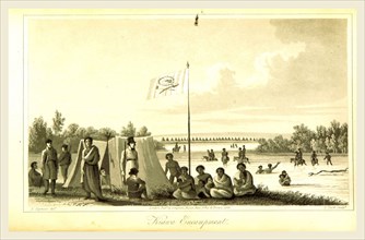Kiawa Encampment, 1823