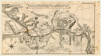 Smolensk, Russia, 19th century engraving