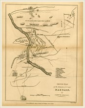 Babylon, map, 1827, 19th century engraving