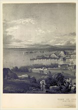 Constantinople in 1828, Istanbul, Turkey, 19th century engraving