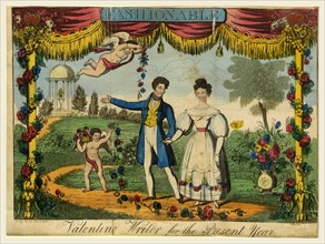 Richardson's New Fashionable Lady's Valentine Writer, or Cupid's Festival of Love, 19th century