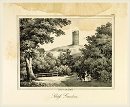 Representations of old Prussian Castles drawn by Countess Dohna, Castle Graudenz, Darstellungen