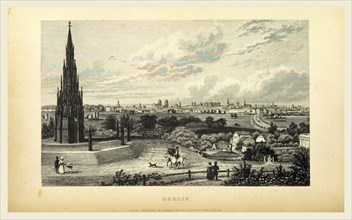 Berlin, Germany, 19th century engraving