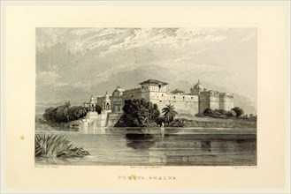 Perawa, Malwa, Views in India, China, and on the Shores of the Red Sea, drawn by Prout, Stanfield,