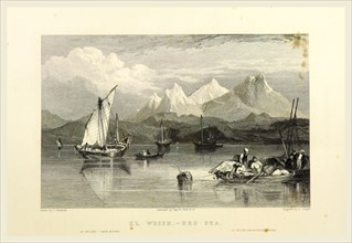 El Wuish, Views in India, China, and on the Shores of the Red Sea, drawn by Prout, Stanfield,