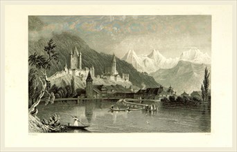 Switzerland. Illustrated in a series of views taken expressly for this work by W. H. Bartlett
