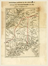 The right of the United States of America to the North-Eastern boundary claimed by them, map, 19th