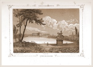 La Piece D'Eau des Suisses, Paris et ses environs, reproduits par le daguerreotype, sous la