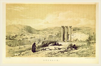 Dgerash, Narrative of the Euphrates Expedition during the years 1835-1837, 19th century engraving