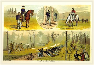 With the Second Dragoons, Second United States Cavalry, an  account of service in Florida, Mexico,