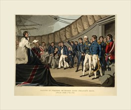 Historic, military, and naval anecdotes, On Lord Nelson's ship, 19th century engraving