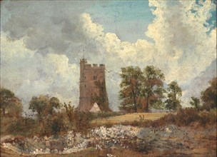 Landscape with a Church, Frederick W. Watts, 1800-1862, British