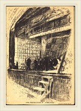 Edouard Vuillard, Une répétition Ã  L'Oeuvre, Program for L'Oasis, French, 1868-1940, 1903,