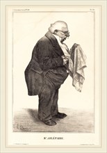 Honoré Daumier (French, 1808-1879), Harlé pÃ¨re, 1833, lithograph