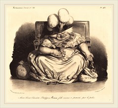 Honoré Daumier (French, 1808-1879), Marie-Louise-Charlotte-Philippinepairie, 1834, lithograph