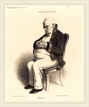 Honoré Daumier (French, 1808-1879), Comte J.-Jérome Siméon, 1835, lithograph