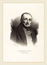 Honoré Daumier (French, 1808-1879), Général P. Mendez Vigo, probably 1836, lithograph