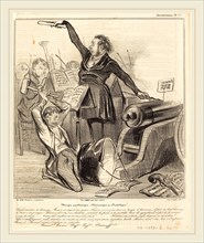 Honoré Daumier (French, 1808-1879), Musique pyrothecnique, Charivarique et Diabolique, 1838,