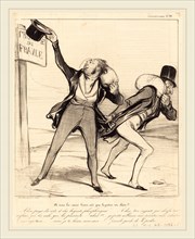 Honoré Daumier (French, 1808-1879), A tous les coeurs bien nés que la patrie est chÃ¨re!!!, 1838,
