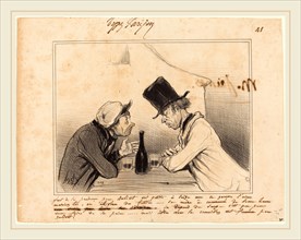 Honoré Daumier (French, 1808-1879), Faut de la prudence pÃ¨re Balivot, vot petite a seize ans,