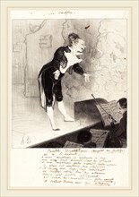 Honoré Daumier (French, 1808-1879), Carotte dramatique, 1844, lithograph