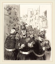 Honoré Daumier (French, 1808-1879), Rifolard est plus charmé que jamais, 1848, lithograph