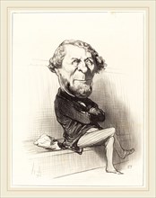Honoré Daumier (French, 1808-1879), Marie Denis Larabit, 1849, lithograph
