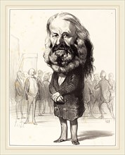 Honoré Daumier (French, 1808-1879), Jos. Ant. Ronjac, 1849, lithograph