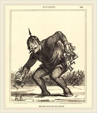 Honoré Daumier (French, 1808-1879), Renouvele de Gulliver, 1866, lithograph on newsprint
