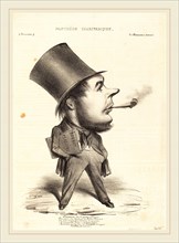 Honoré Daumier (French, 1808-1879), Daumier fut le peintre ordinaire, probably 1839, lithograph on