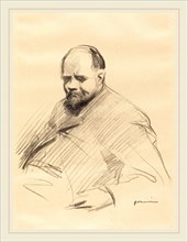 Jean-Louis Forain, Ambroise Vollard, French, 1852-1931, c. 1910, lithograph