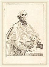 Jean-Auguste-Dominique Ingres (French, 1780-1867), Gabriel Cortois de Pressigny, 1816, etching