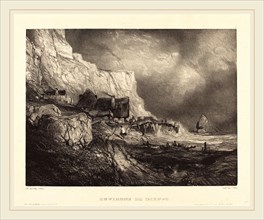 EugÃ¨ne Isabey (French, 1803-1886), Environs de Dieppe, 1832, lithograph on chine collé