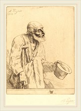 Alphonse Legros (French, 1837-1911), Beggar (Le mendiant), 1881, etching