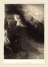 Odilon Redon (French, 1840-1916), Pélerin du monde sublunaire (Pilgrim of the sublunary world),