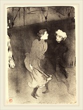 Henri de Toulouse-Lautrec (French, 1864-1901), Dress Rehearsal at the Folies-Bergere (Répétition
