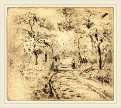 Pissarro, Dans les champs à Ennery