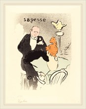 Henri de Toulouse-Lautrec (French, 1864-1901), Wisdom (Sagesse), 1893, 5-color lithograph