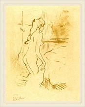 Henri de Toulouse-Lautrec (French, 1864-1901), Study of a Woman (Etude de femme), 1893, lithograph