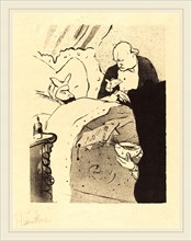 Henri de Toulouse-Lautrec (French, 1864-1901), Sick Carnot! (Carnot malade!), 1893, lithograph in