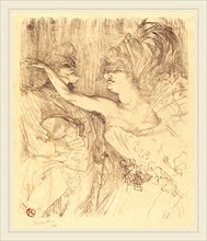 Henri de Toulouse-Lautrec (French, 1864-1901), Guy and Mealy in "Paris qui marche" (Guy et Mealy