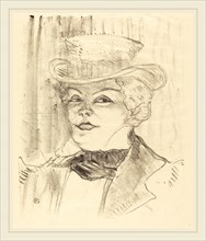 Henri de Toulouse-Lautrec (French, 1864-1901), Mme. Réjane, 1898, lithograph