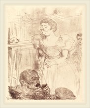 Henri de Toulouse-Lautrec (French, 1864-1901), Di Ti Fellow-Englishmen at the Cafe-Concert (Di Ti