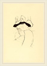 Henri de Toulouse-Lautrec, Yvette Guilbert: Linger, Longer, Loo, French, 1864-1901, photomechanical