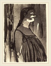 Henri de Toulouse-Lautrec (French, 1864-1901), Madame Abdala, 1893, lithograph in black on velin