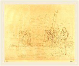 Jean-Louis Forain, Calvary (first plate), French, 1852-1931, 1902, etching