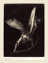Odilon Redon (French, 1867-1939), Apres cela je vis descendre du ciel un ange qui avait la clef de