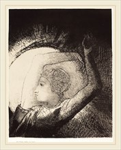 Odilon Redon (French, 1867-1939), Une femme revÃªtue du Soleil (A woman clothed with the sun),