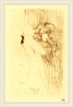Henri de Toulouse-Lautrec (French, 1864-1901), Lender and Auguez in  "La chanson de fortunio"