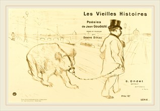 Henri de Toulouse-Lautrec (French, 1864-1901), Les Vielles Histoires (cover-frontispiece), 1893,